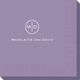 Circle Initials Napkins Image 4 of 4